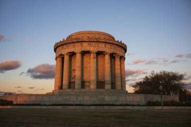 Vincennes, Indiana 'daki George Rogers Clark Ulusal Tarih Parkı. Wabash Nehri kıyısında. Fort Sackville' de olduğuna inanılıyor.. 