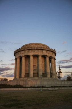 Vincennes, Indiana 'daki George Rogers Clark Ulusal Tarih Parkı. Wabash Nehri kıyısında. Fort Sackville' de olduğuna inanılıyor.. 