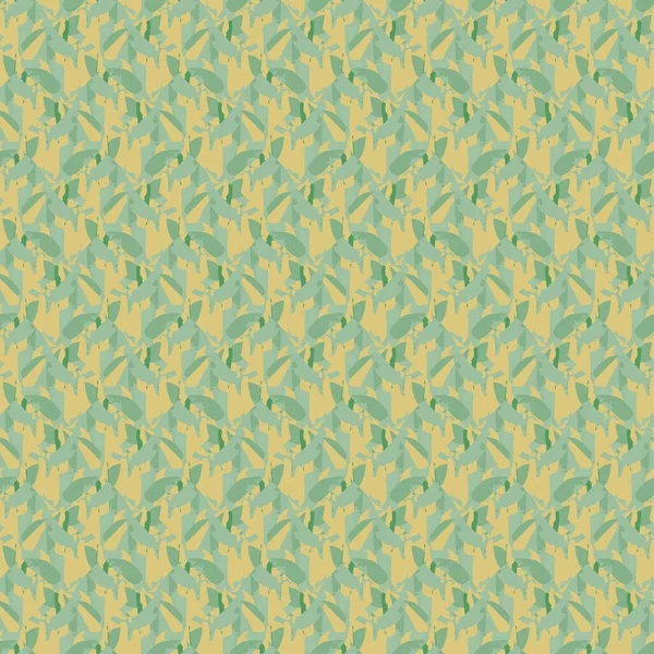 Verde y amarillo textura sin costura patrón de vectores — Archivo Imágenes Vectoriales