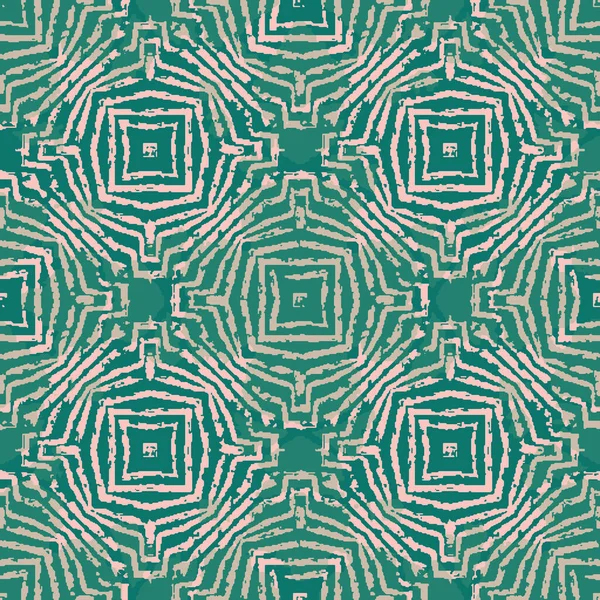 Abstracto bohemio patrón vectorial sin costura — Archivo Imágenes Vectoriales