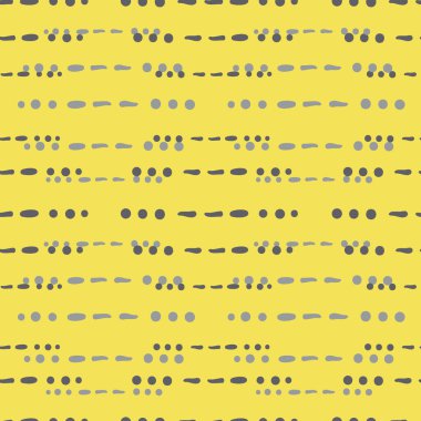 Mors alfabesi soyut, kusursuz vektör deseni