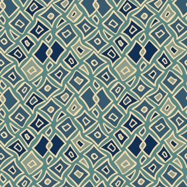 soyut mozaik dikişsiz vektör deseni