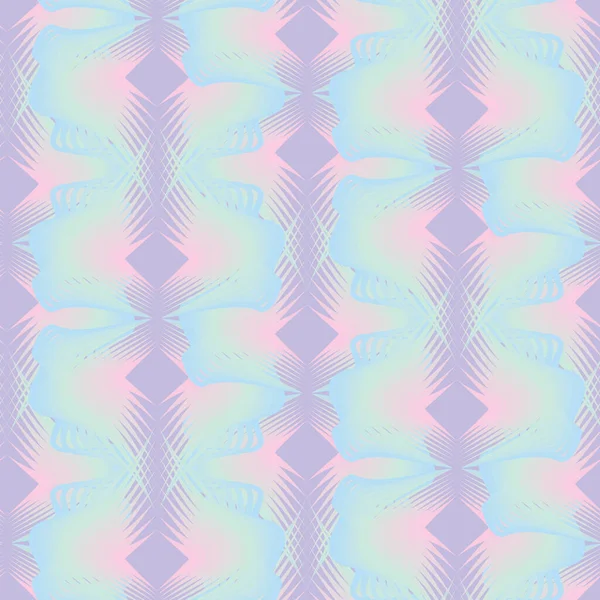 Пастельні кольори Ogee безшовний векторний візерунок — стоковий вектор