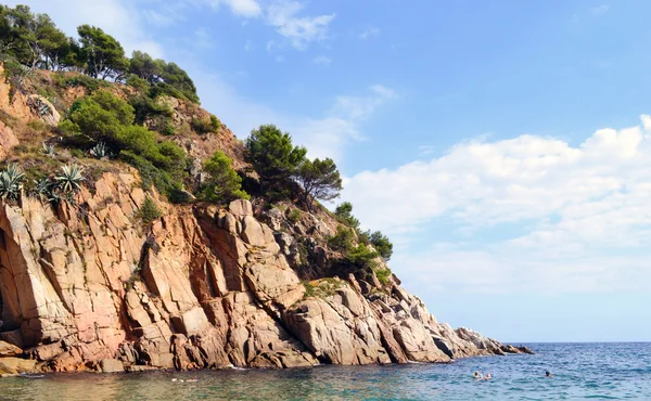 Kayalık deniz — Stok fotoğraf