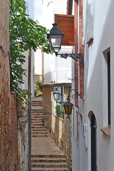 The interior of the inner courtyard of the European — Stock Photo, Image