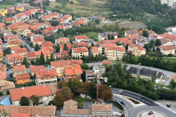 Vista del estado de San Marino — Foto de Stock