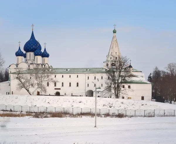 Kathedraal van de Geboorte in Suzdal — Stockfoto