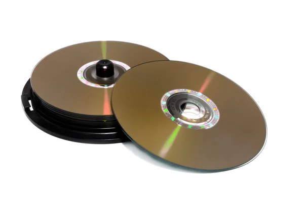 Δίσκο του υπολογιστή που απομονώνονται σε λευκό φόντο — Φωτογραφία Αρχείου