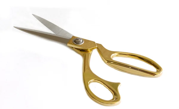 Tailoring scissors  isolated on a white background — Stock Photo, Image