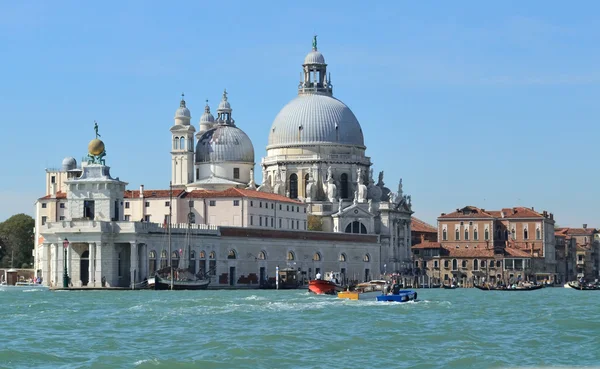 Katedralen i Santa Maria della Salute i Venedig - Stock-foto