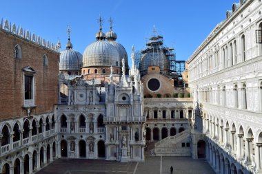 Basilica di San Marco ve Doge Sarayı Venedik, İtalya