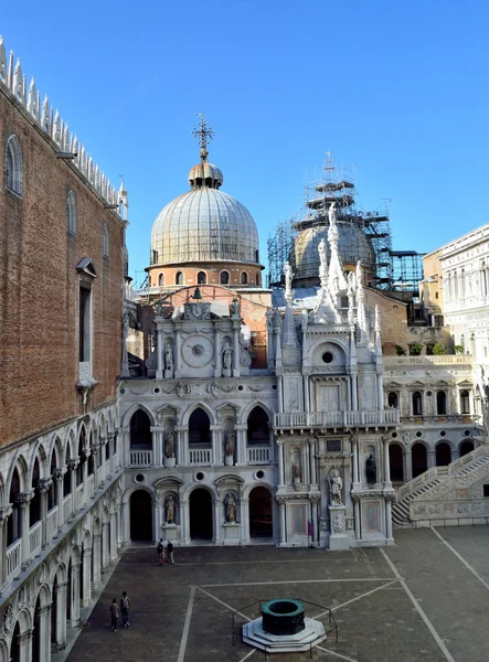 Basilica di San Marco v Benátkách, Itálie — Stock fotografie