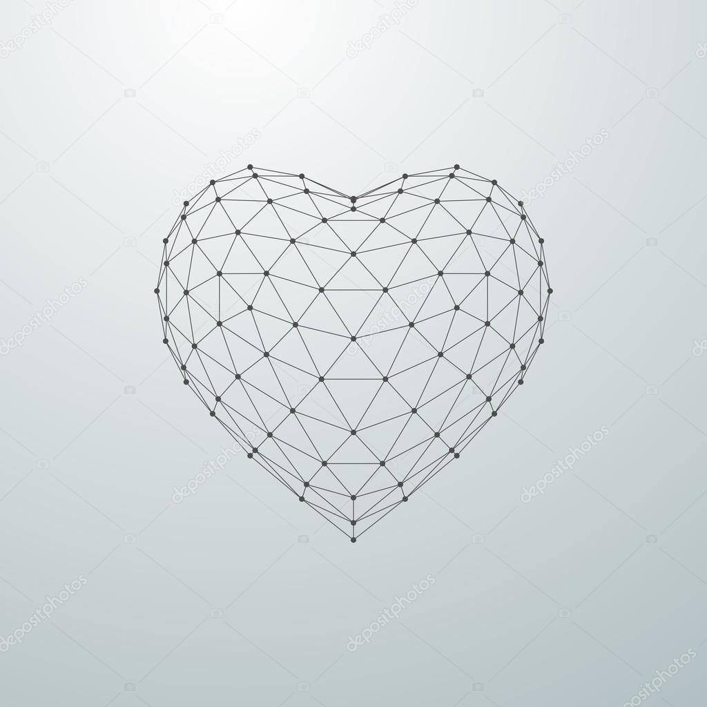 3D heart shape