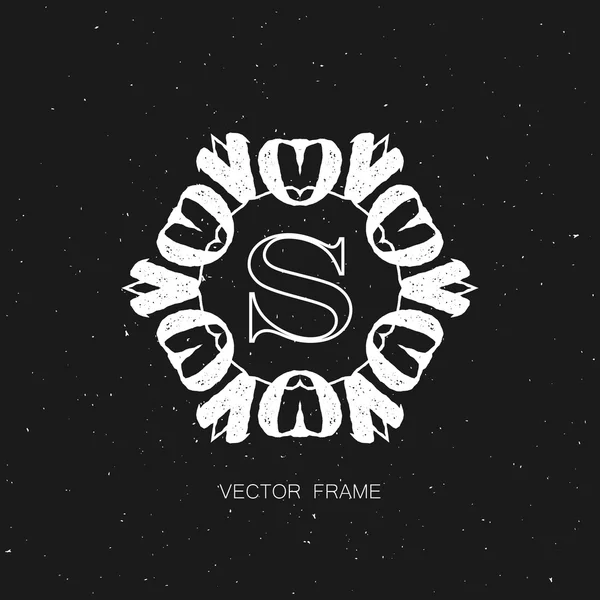 Dekorativní vektor rámec — Stockový vektor