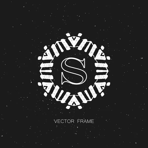 Dekorativní vektor rámec — Stockový vektor
