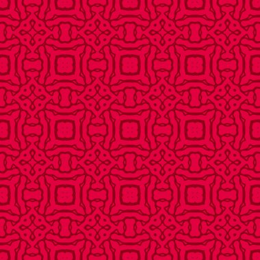 Sorunsuz çiçek etnik desenli