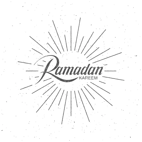 Ramadan Kareem sjuk — Stock vektor
