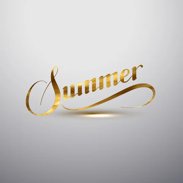 Sommer-Retro-Label — Stockvektor