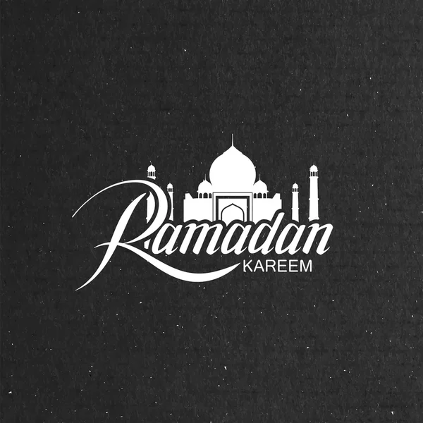 Ramadán Kareem I — Vector de stock