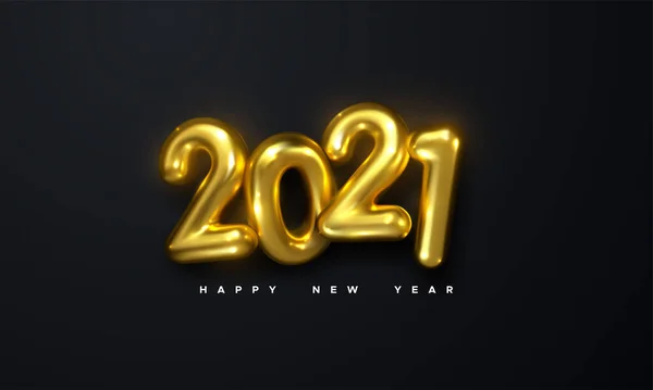 Feliz Año Nuevo 2021. — Vector de stock