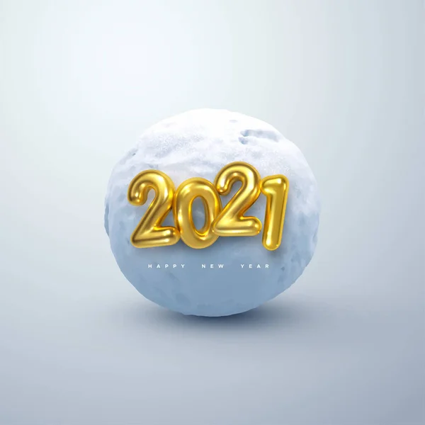 Feliz Año Nuevo 2021. — Archivo Imágenes Vectoriales