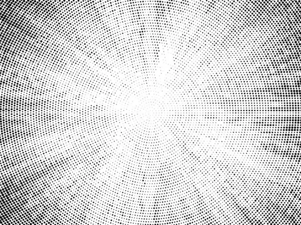 白を基調としたハーフトーンパターンのテクスチャ ベクトルイラスト 刻印された点線の装飾要素 クリエイティブカバーデザインテンプレート 光の光線の形をバースト — ストックベクタ