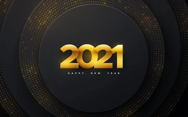 Frohes neues Jahr 2021 — Stockvektor