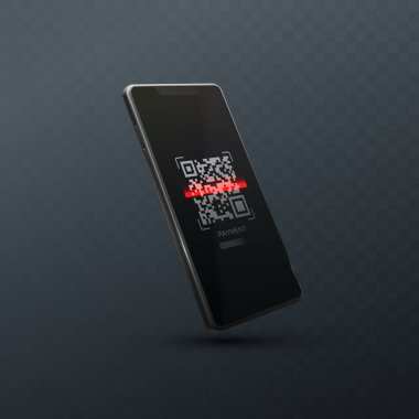 Akıllı telefonla QR kodu taranıyor.