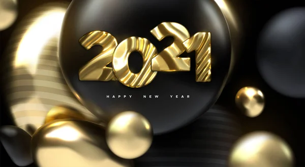 Bonne année 2021 — Image vectorielle