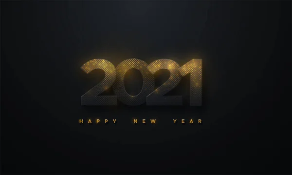 Feliz Año Nuevo 2021. — Vector de stock