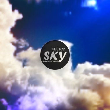 Mavi Gökyüzü ve Bulutlar