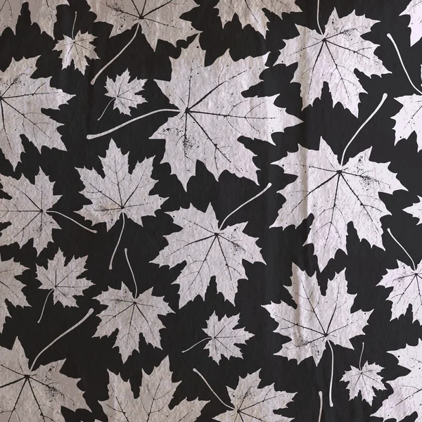 Φθινόπωρο μοτίβο με τα φύλλα σφενδάμου — Διανυσματικό Αρχείο