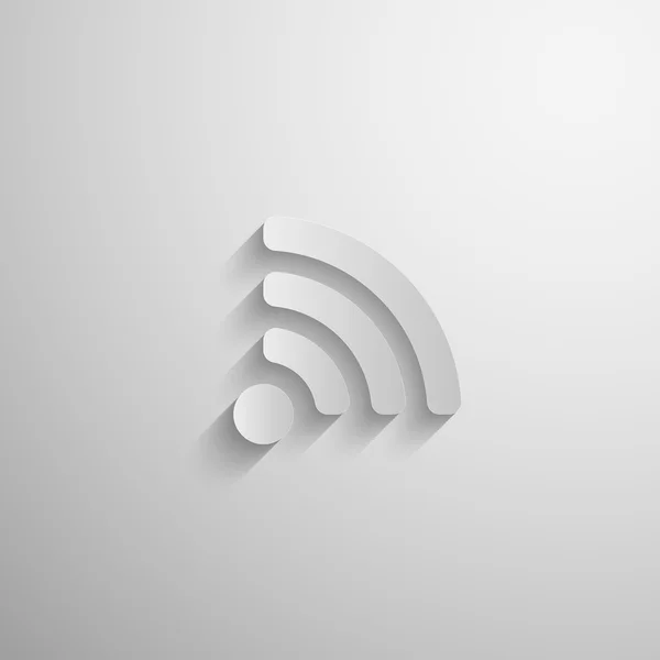 Wireless network icon — Stock Vector