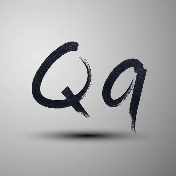 Μελάνι γράμμα Q — Διανυσματικό Αρχείο