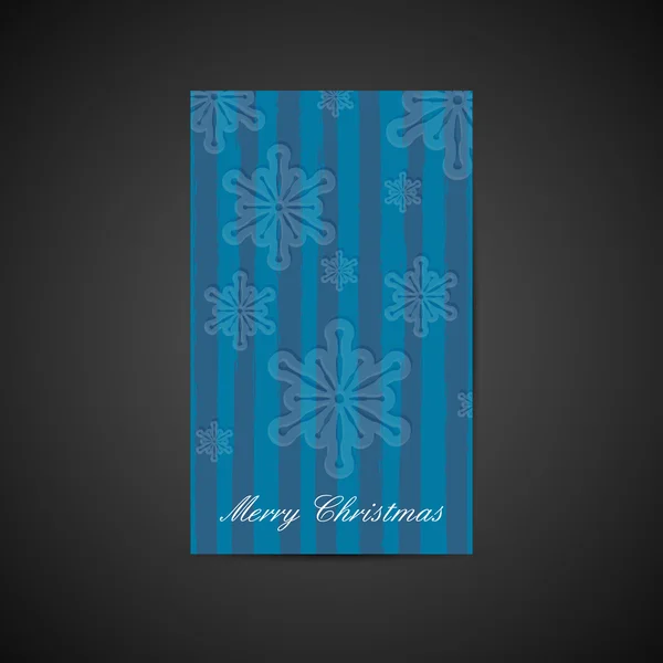 Carte postale vacances de Noël — Image vectorielle