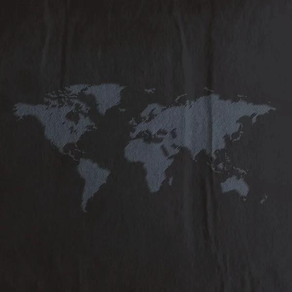 Weltkarte im Hintergrund — Stockvektor