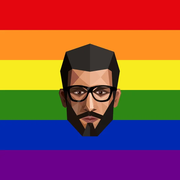Membre de la communauté LGBT — Image vectorielle