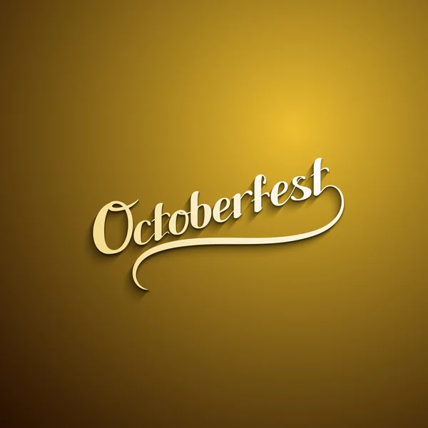 Octoberfest. Tatil vektör çizim — Stok Vektör