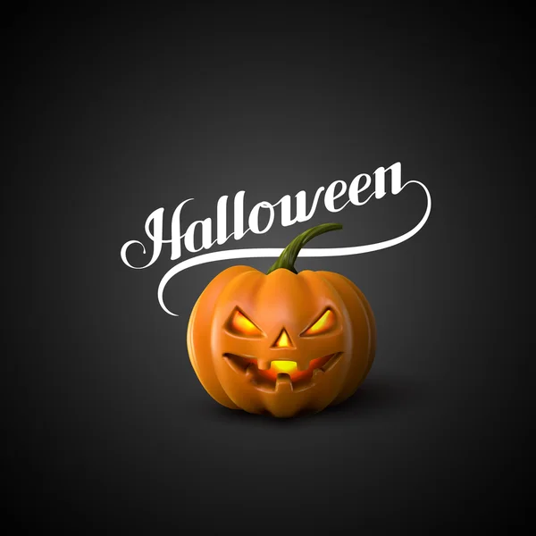 Halloween pumpa jack lykta. — Stock vektor