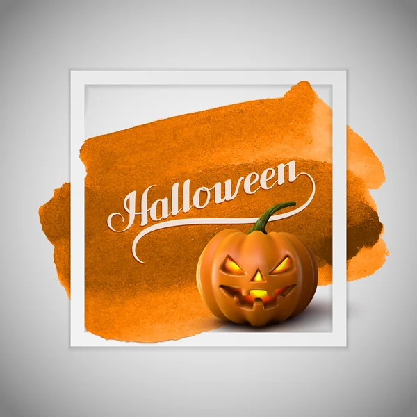 Halloween citrouille Jack lanterne — Image vectorielle