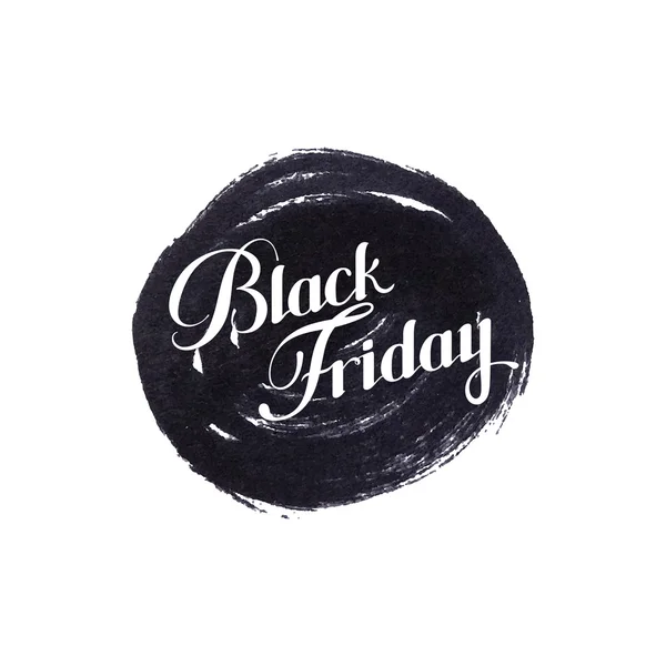 Štítek prodeje Black Friday — Stockový vektor