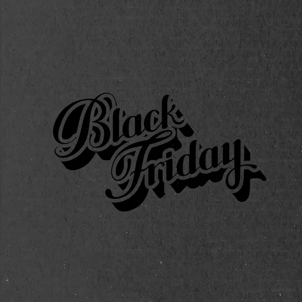 Zwarte vrijdag Verkoop label — Stockvector