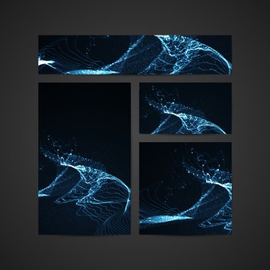 Download Particle Wave Free Vector Eps Cdr Ai Svg Vector Illustration Graphic Art