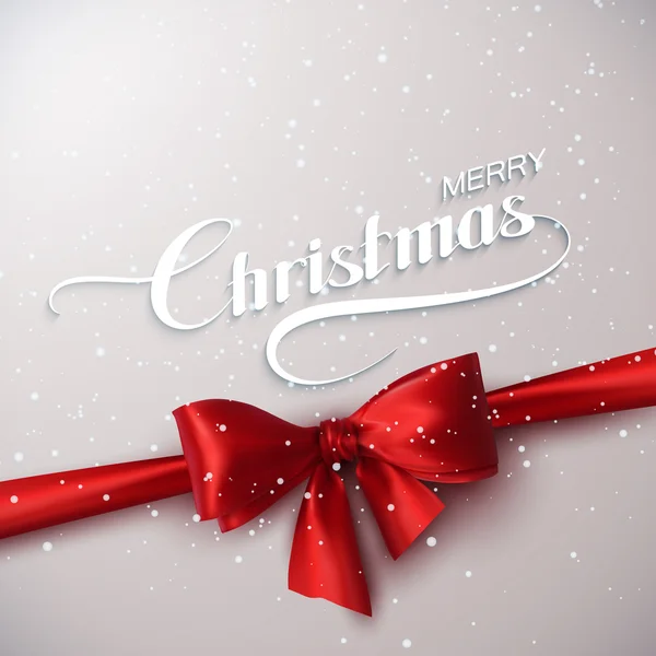 Merry Christmas. Holiday Vector Illustration. — Stock Vector