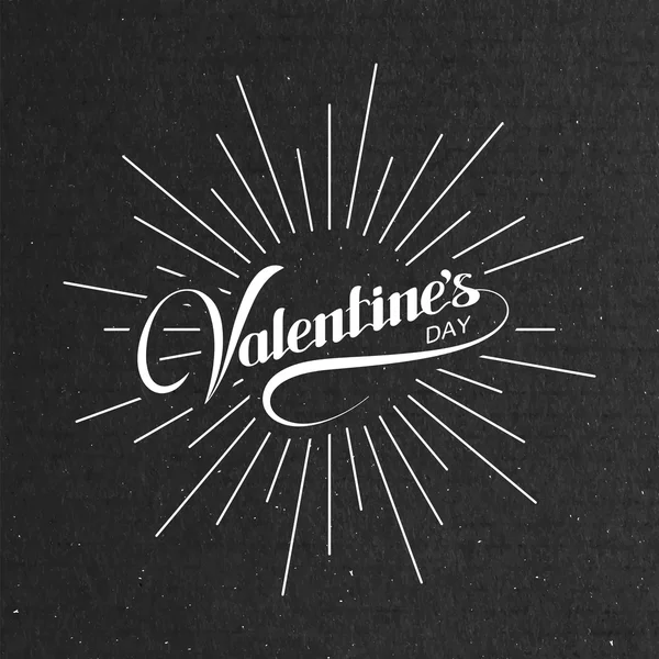 Saint Valentin. Illustration vectorielle des vacances — Image vectorielle