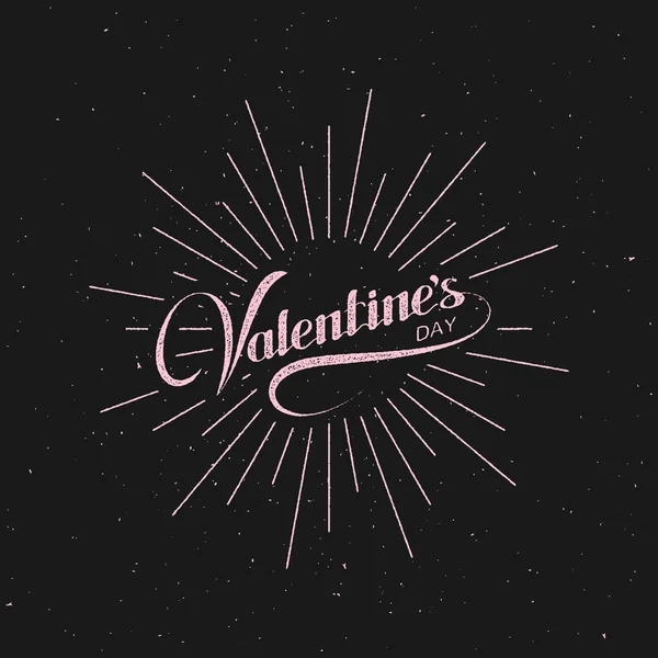 Saint Valentin. Illustration vectorielle des vacances — Image vectorielle