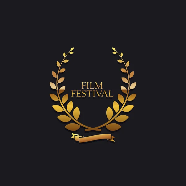 Film Festival Award teken. — Stockvector