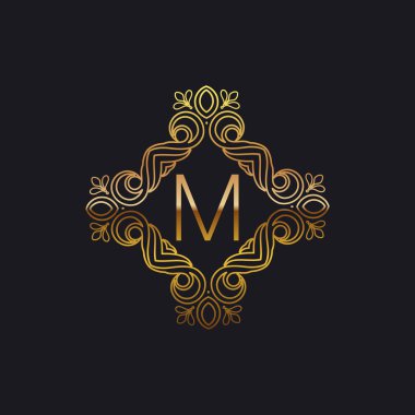 Art deco altın çerçeve