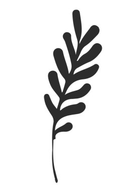 Noel dekorasyonu el çizimi seti. Karalama şenlikleri ve brunchları ayarlayın