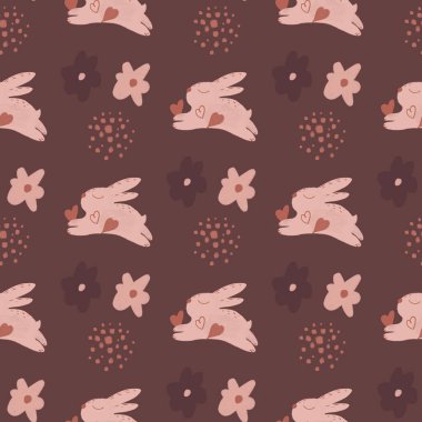 Tavşanlı paskalya desensiz tasarım